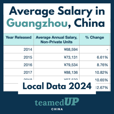 Average Salary In Guangzhou China Local Data Breakdowns