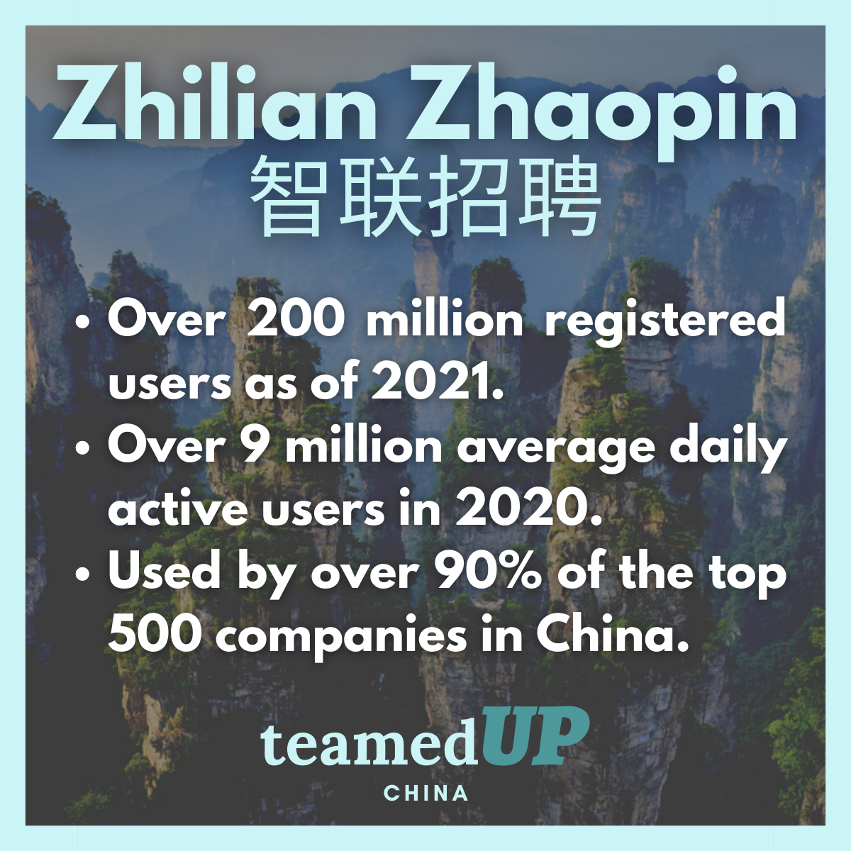 Zhilian Zhaopin Title Card