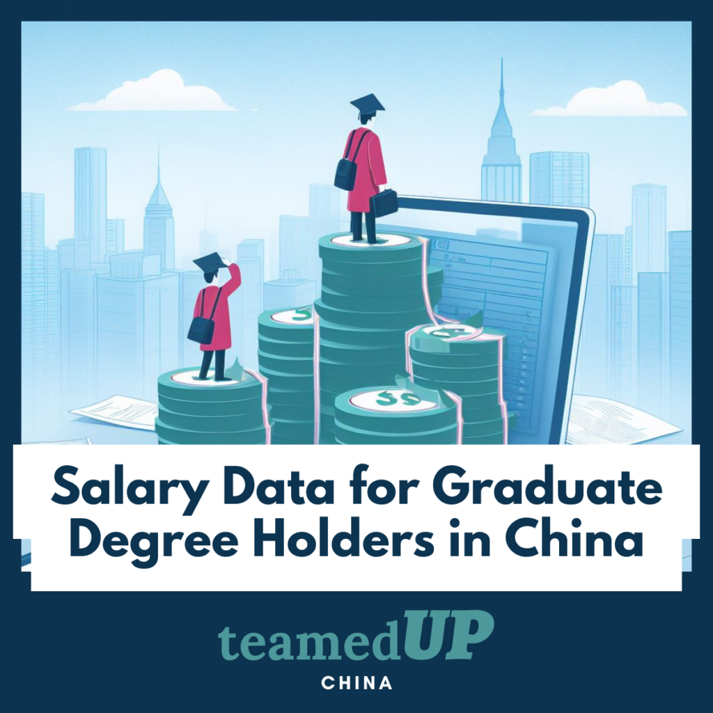 Salary Data for Graduate Degree Holders in China