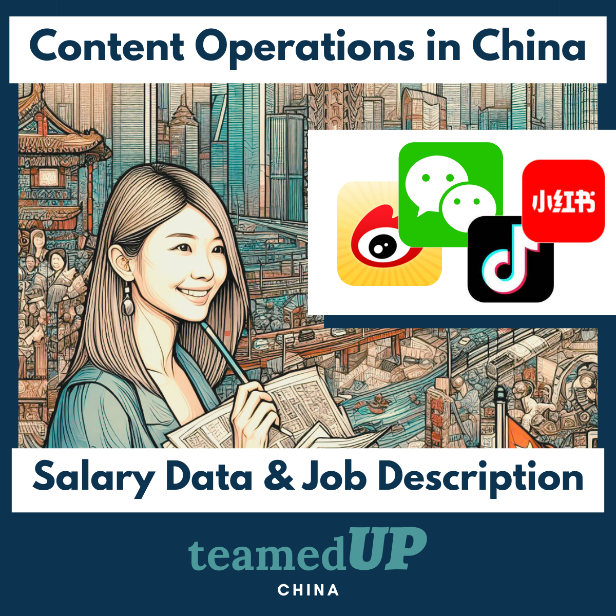 Content Operations in China - Average Salary and JD - TeamedUp China
