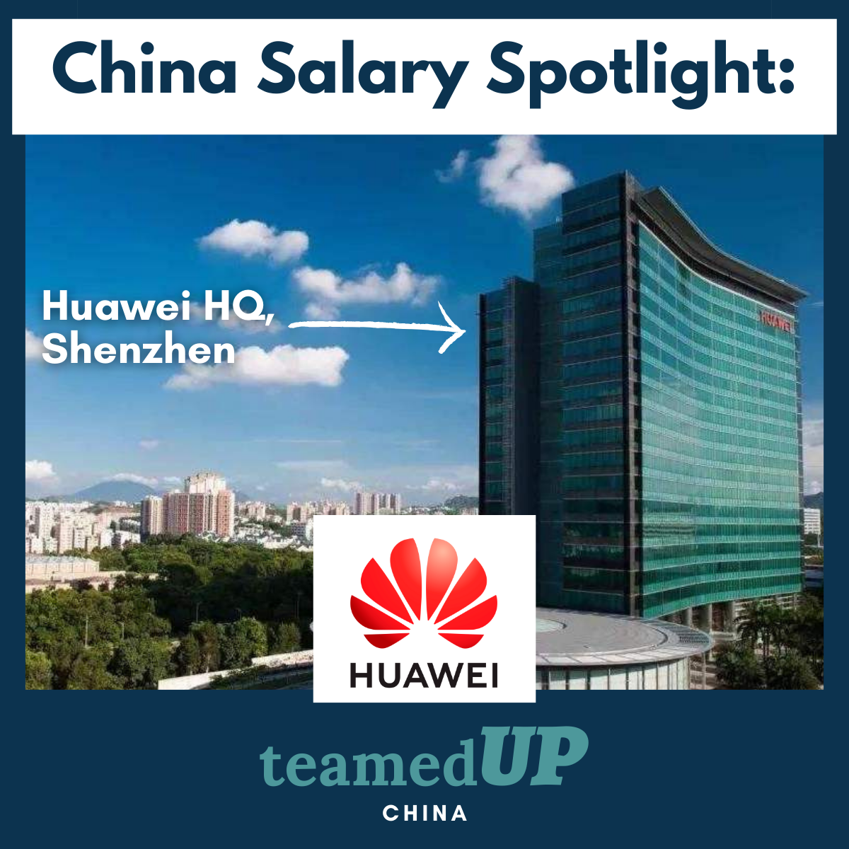 Huawei - Average Salary Data - TeamedUp China