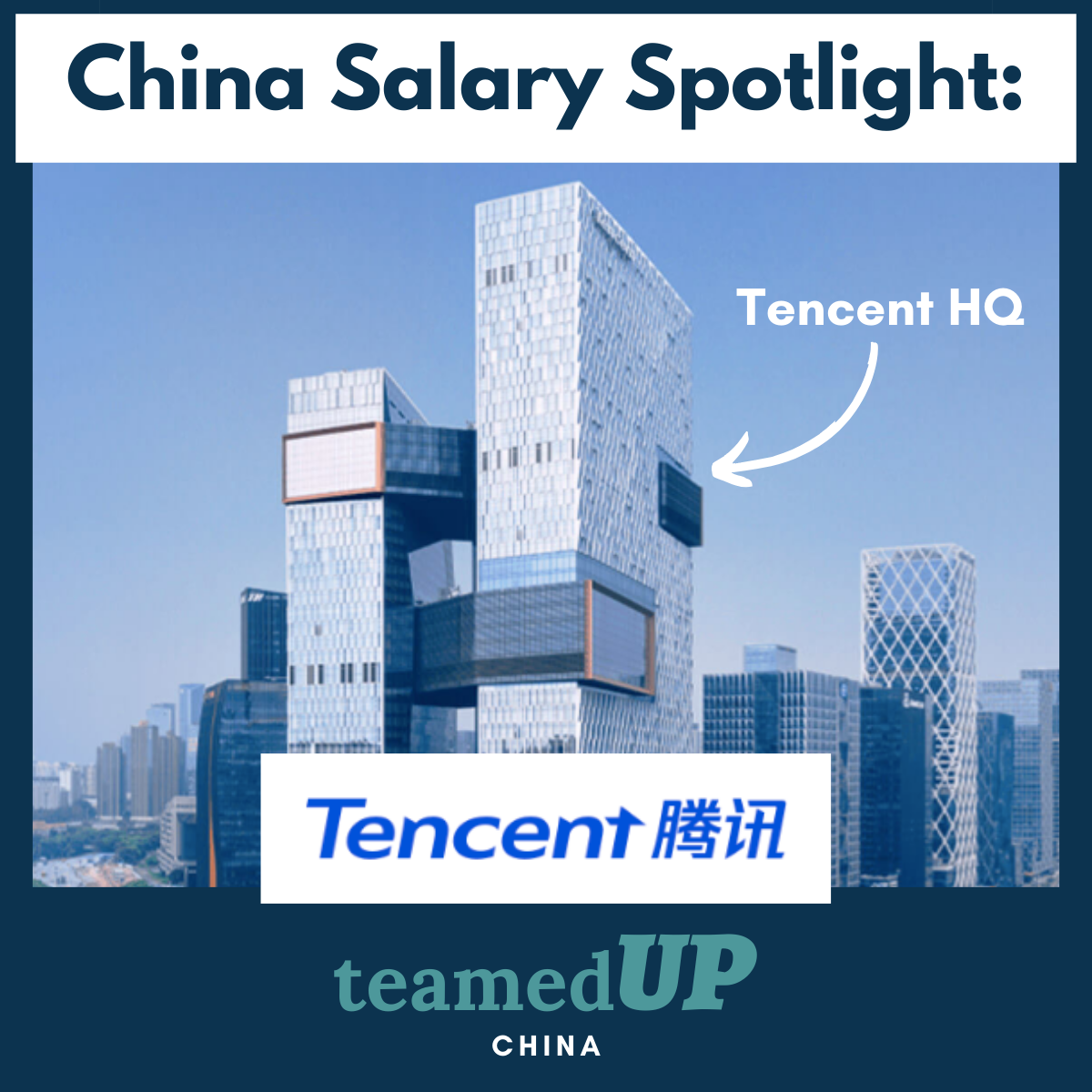 Tencent - Average Salary Data - TeamedUp China