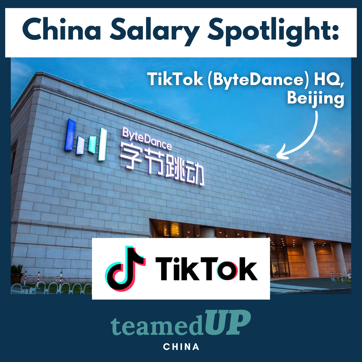 TikTok - Average Salary Data - TeamedUp China