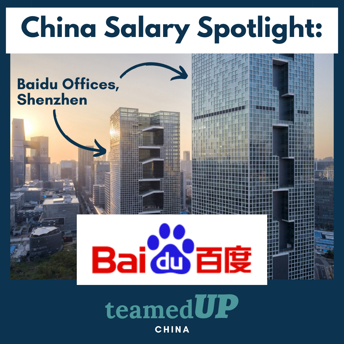 Baidu - Average Salary Data - TeamedUp China