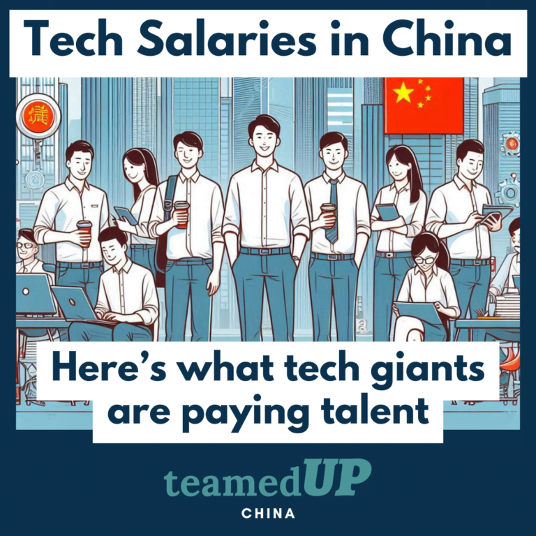Tech Salaries in China - TeamedUp China