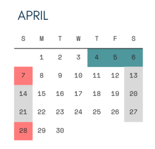 April 2024 Qingming Festival Schedule