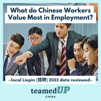 Chinese Employment Values