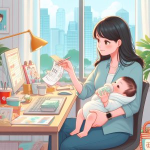 Chinese Mother on Maternity Leave